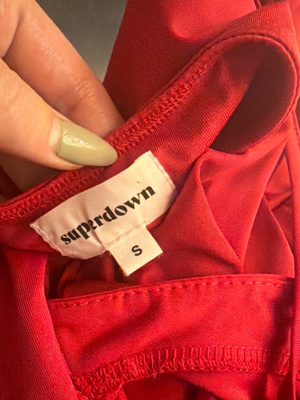 Superdown Revolve Ruffle Hem Mini Dress - Picture 3 of 3
